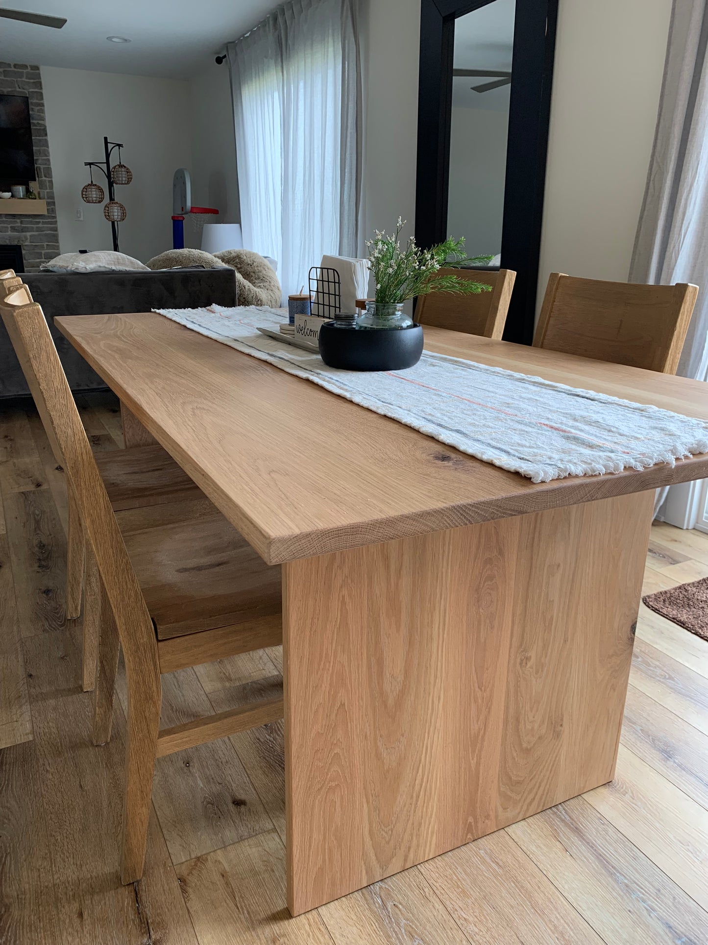 Handmade Custom Panel Dining Table