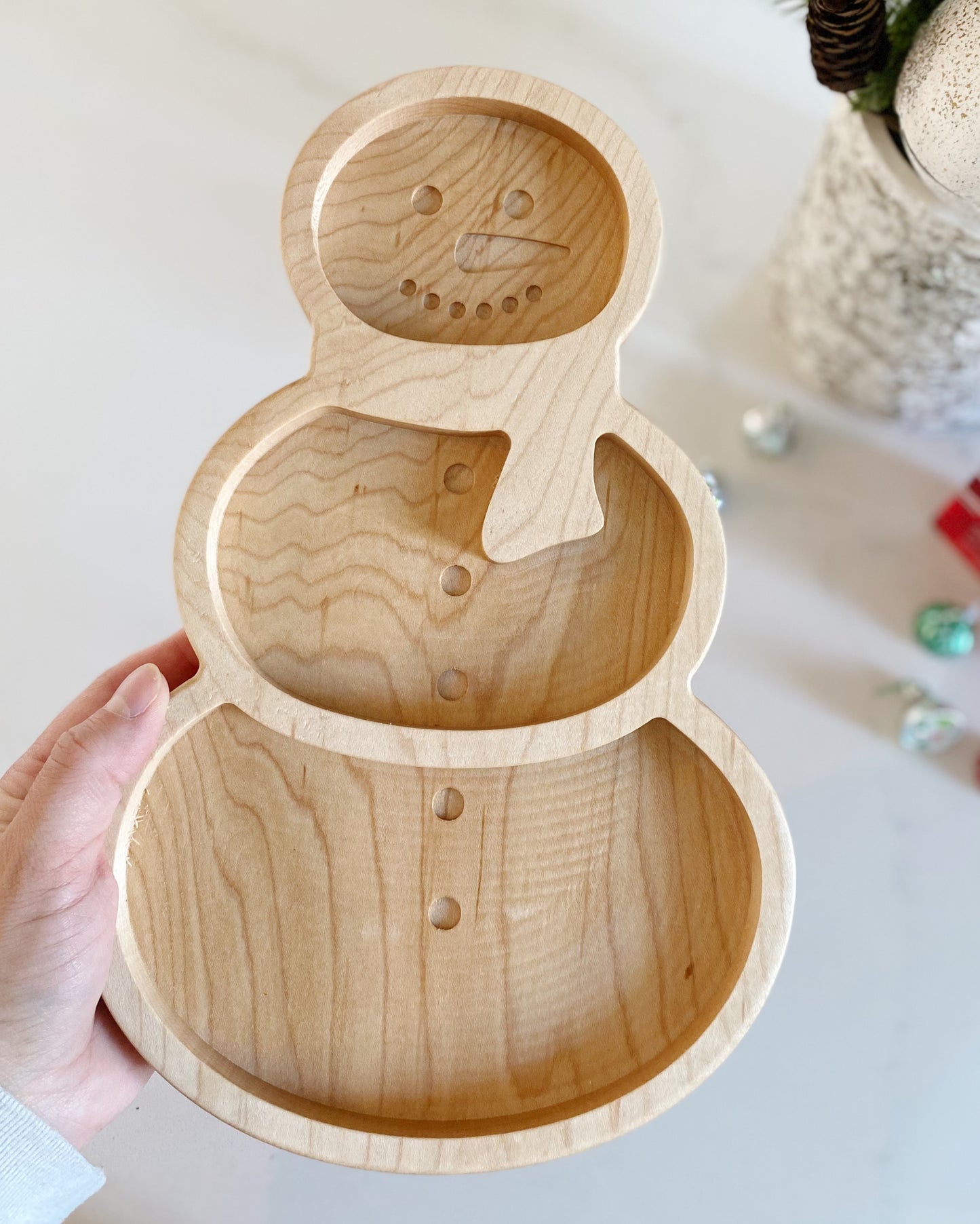 Snowman Tray