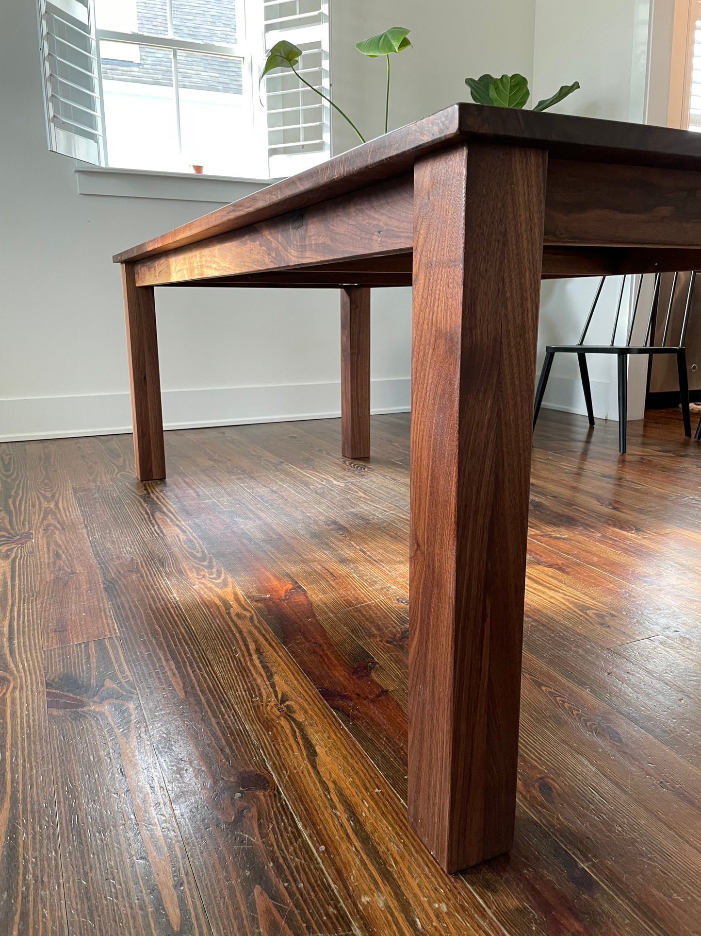 Handmade Custom Parson Dining Table