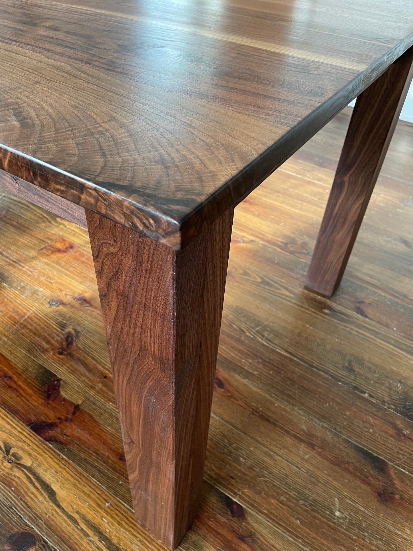 Handmade Custom Parson Dining Table