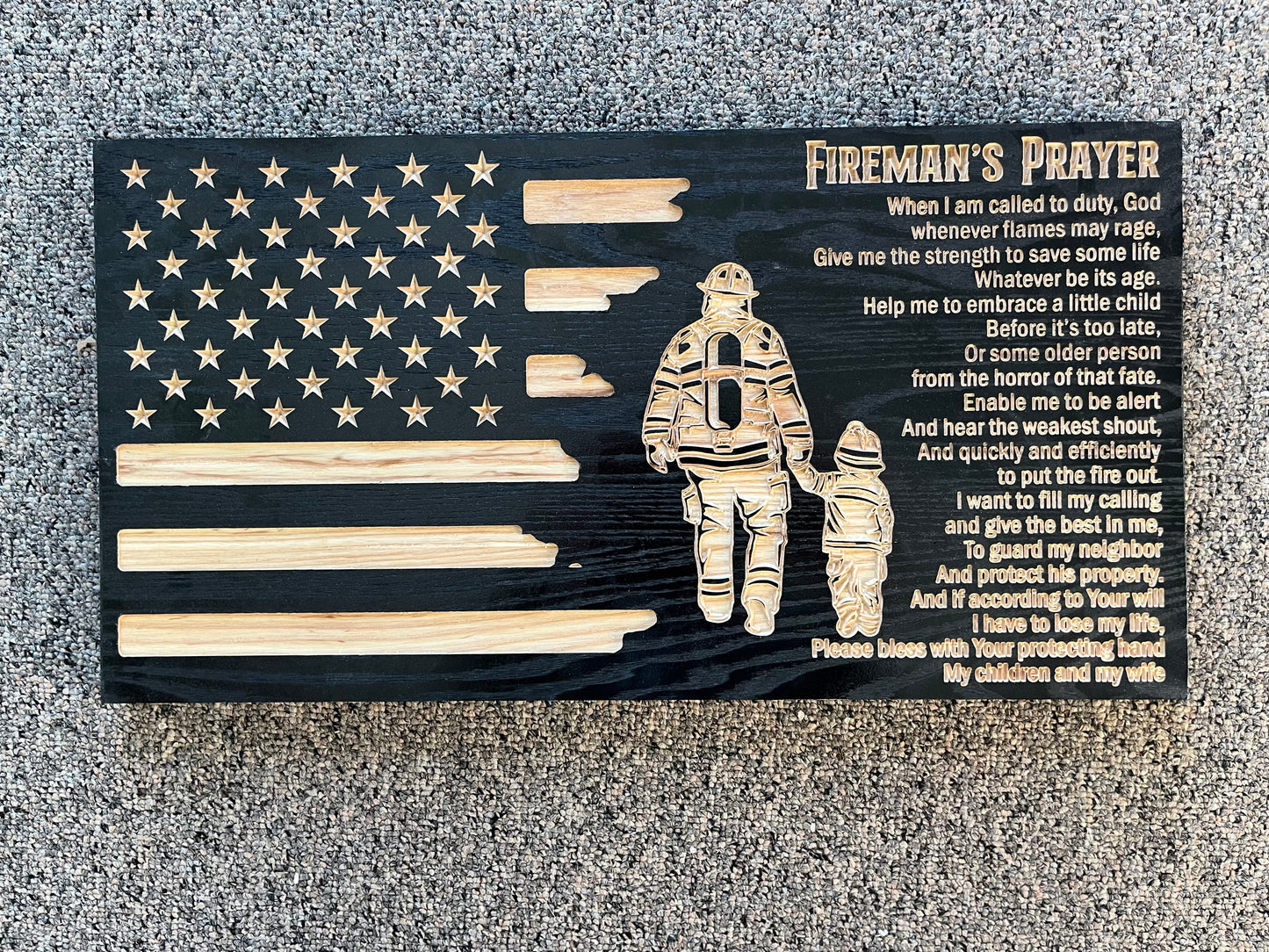 Fireman's Prayer Flag