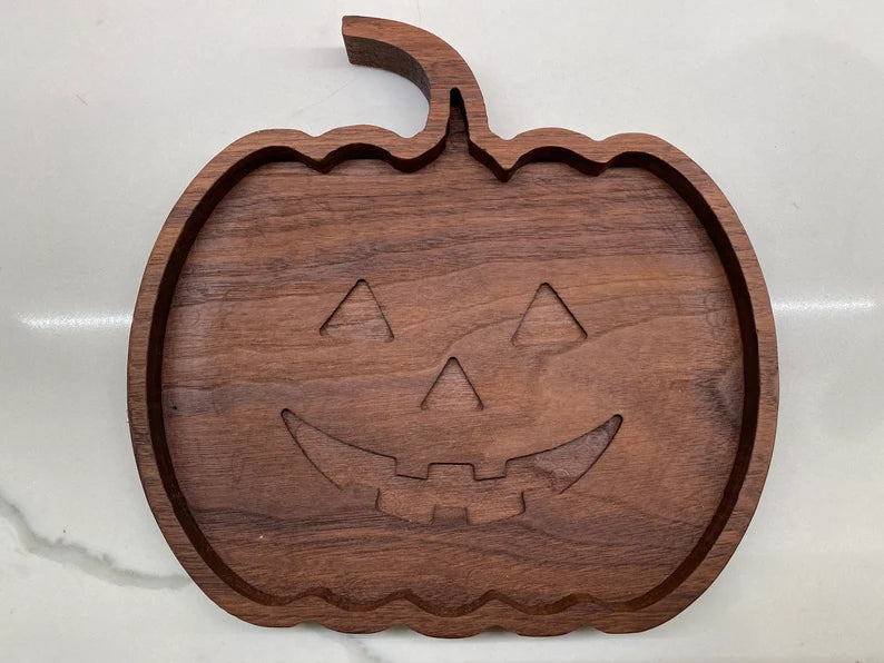 Pumpkin Decorative Tray